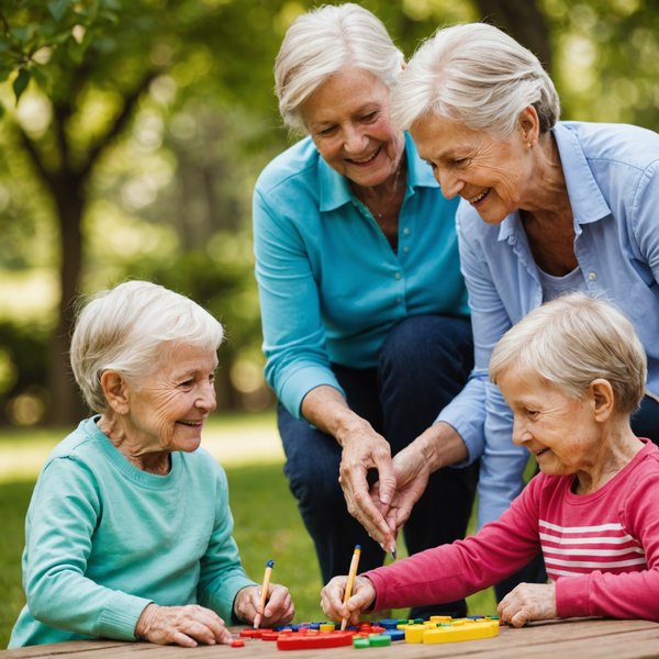 Quels sont les bienfaits des activités intergénérationnelles pour les seniors et les enfants?