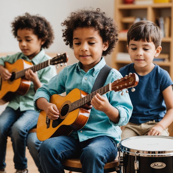 Comment initier les enfants à la musique avec des ateliers pratiques et des instruments adaptés ?