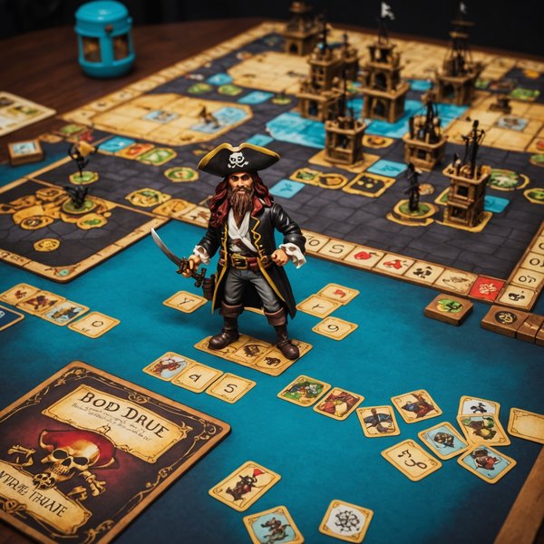 Quels sont les conseils pour réussir une soirée de jeux de société sur le thème des pirates ?